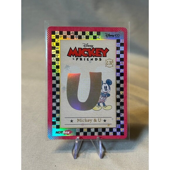 Disney Kakawow HotBox Minnie & U Alphabet Card - Picture 1 of 2